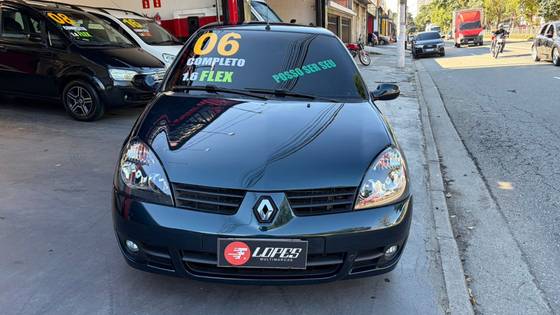 RENAULT CLIO 1.6 EXPRESSION SEDAN 16V FLEX 4P MANUAL